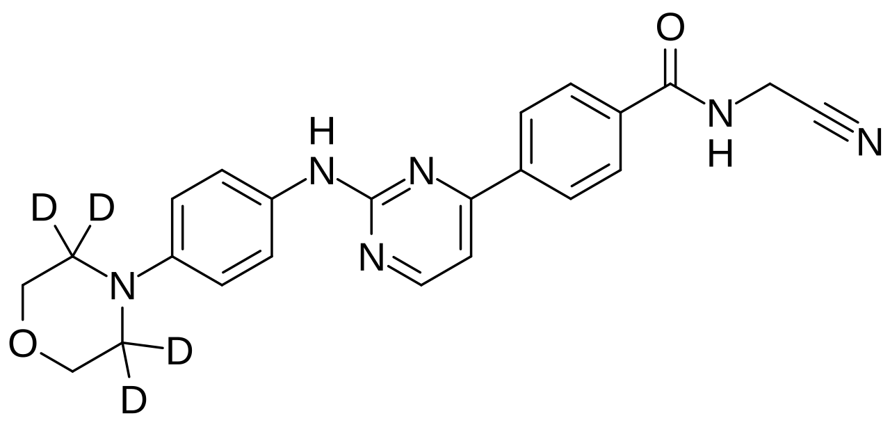 Chemical diagram for jaktinib